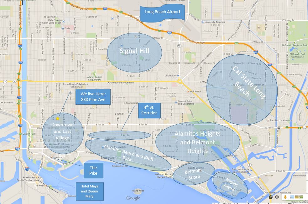 Long Beach Map